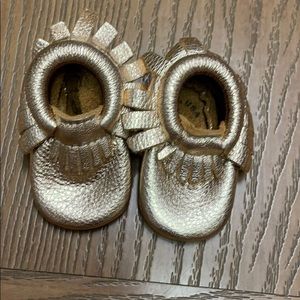 Rose gold FP moccs